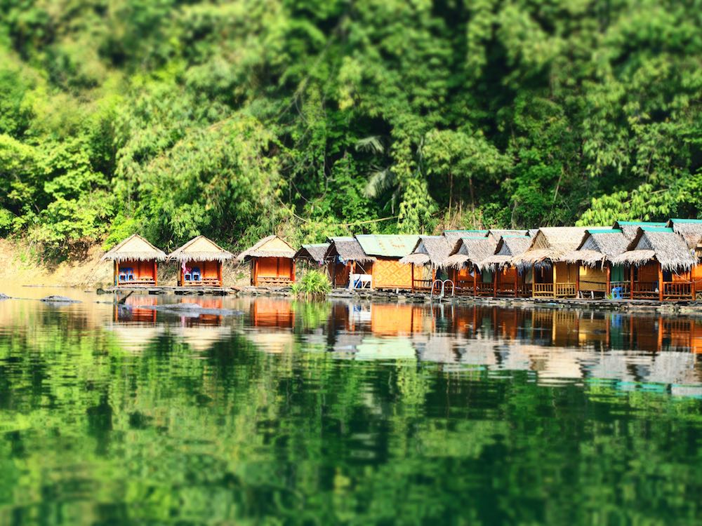 Bungalows on Cheow Lan Lake