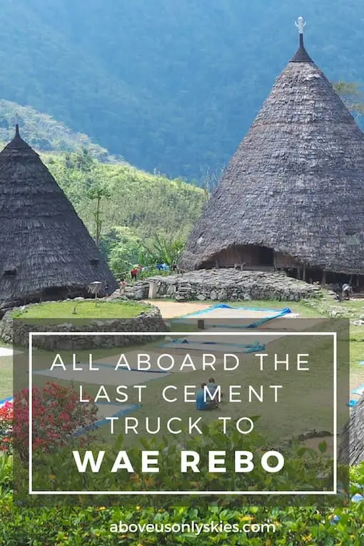 ALL ABOARD THE LAST CEMENT TRUCK TO WAE REBO..