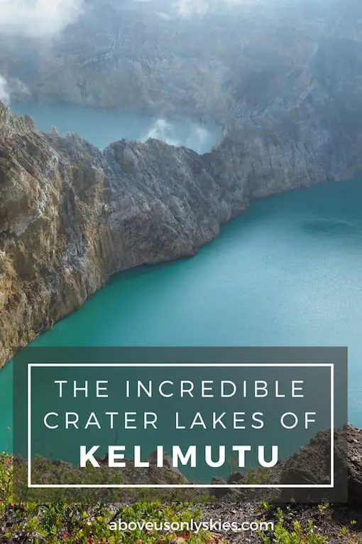 THE INCREDIBLE CRATER LAKES OF KELIMUTU..