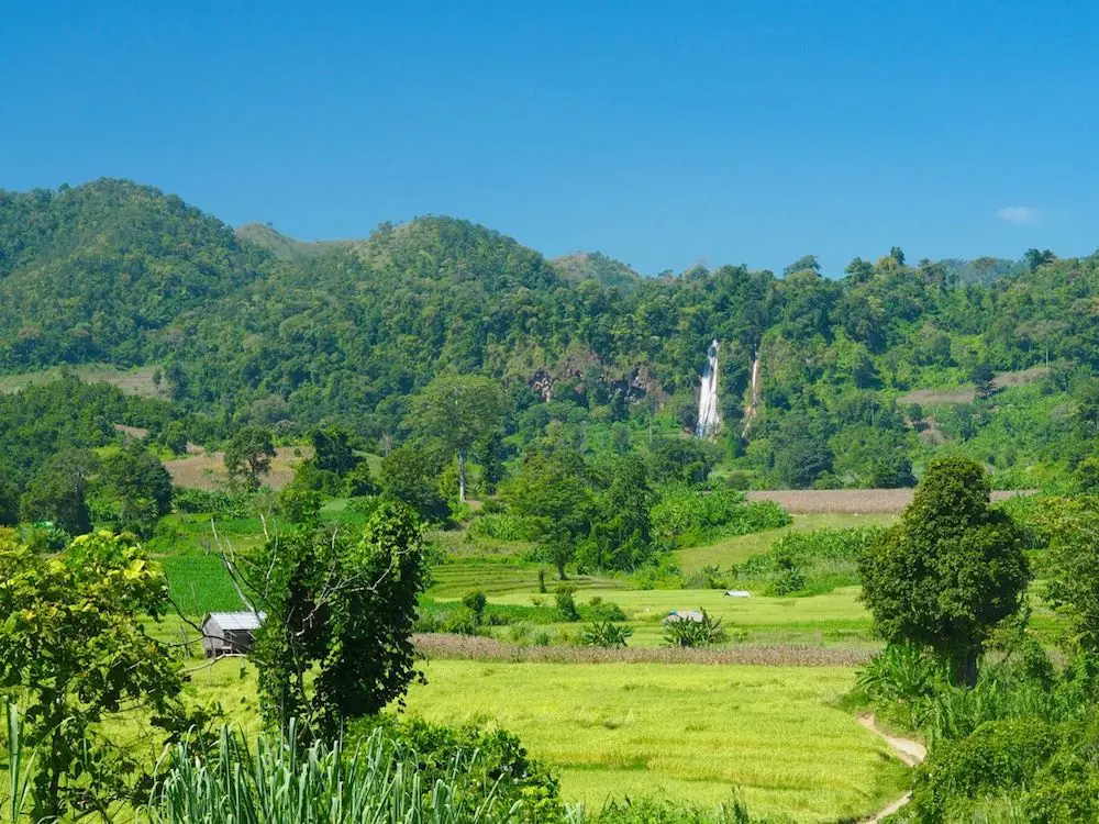 Waterfall near Hsipaw