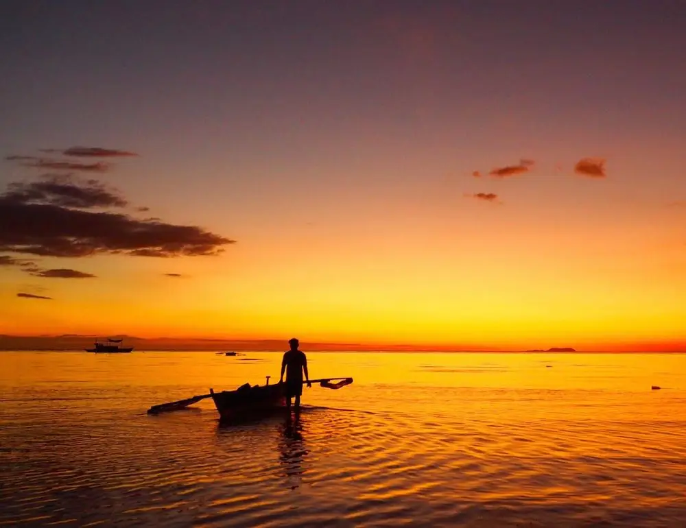 Sunset on Siquijor Philippines