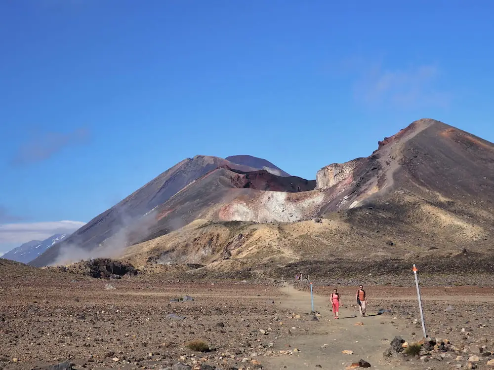The actual Tongariro Alpine Crossing
