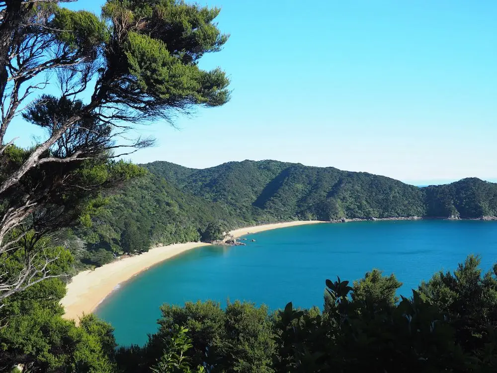 View of Mussel Cove from the trail