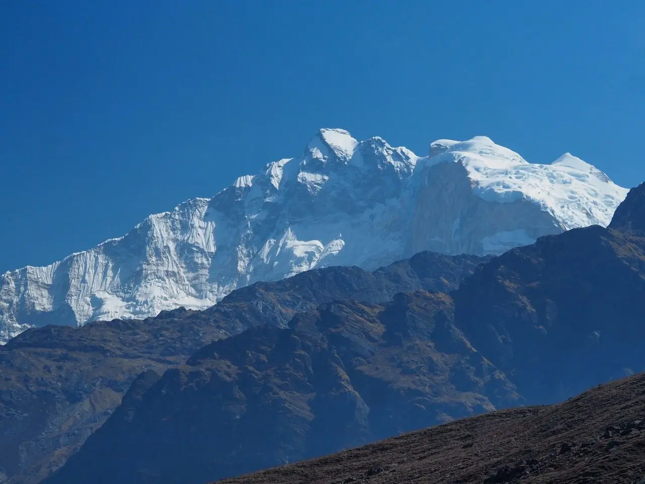 Annapurna Massif Nepal.