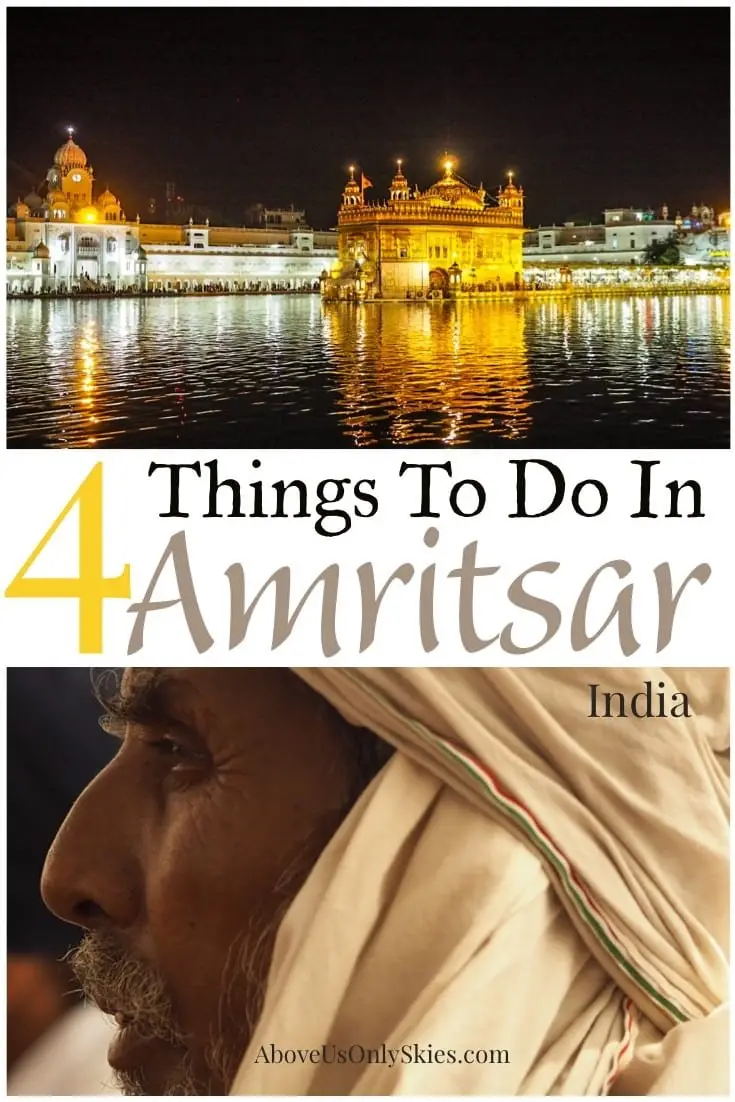 If you are visiting Punjab here are four things to do in Amritsar - including a spectacular temple, a turning point in history, cabaret at the border and breakfast nirvana #amritsar #indianarmy #indiatravel #indiatourism #indiatravelguide #sikhism #goldentemple #goldentempleamritsar #punjabi #jallianwalabagh #indiapakistan #indianfood #punjabifood