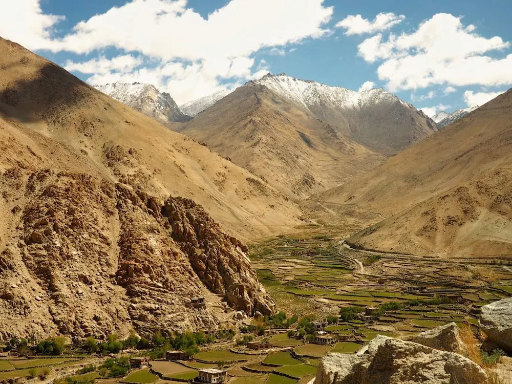 En route to Chang La from Leh