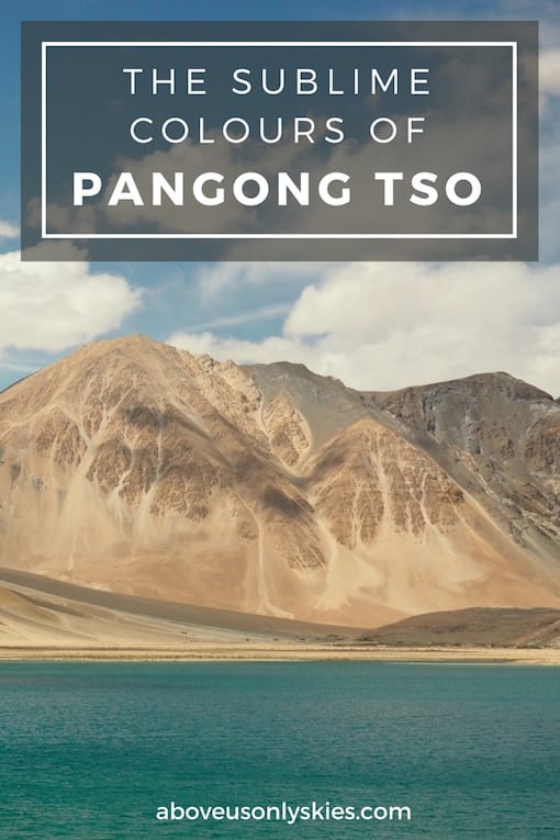 THE SUBLIME COLOURS OF PANGONG TSO....