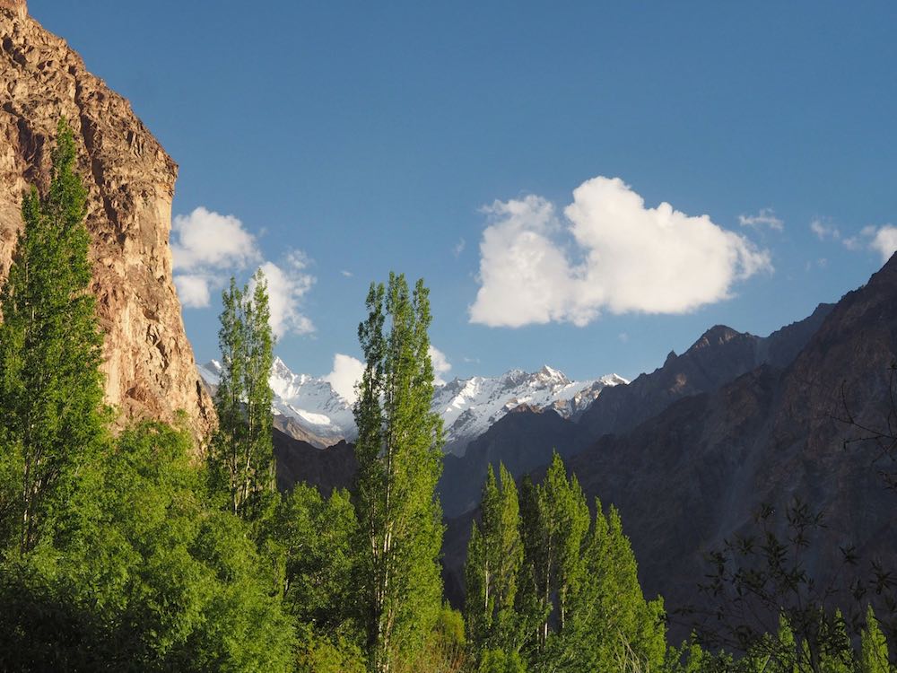 View of K2 from Turtuk