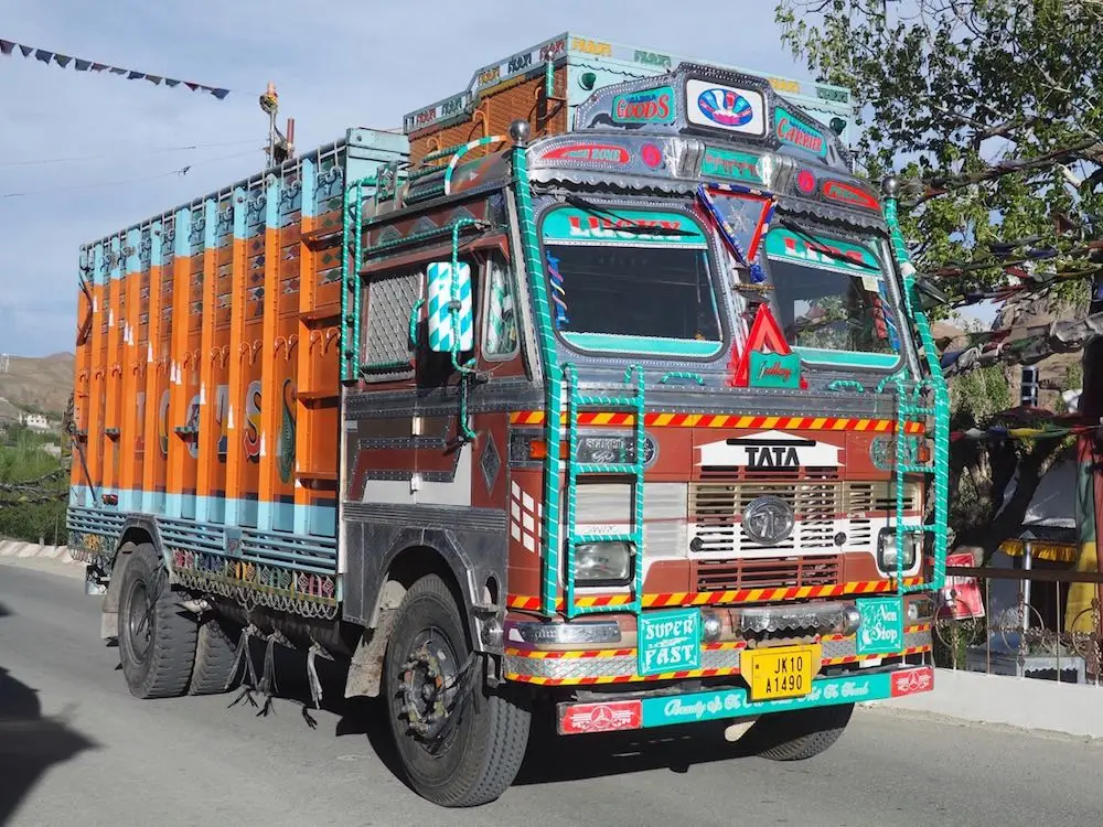 An Indian lorry