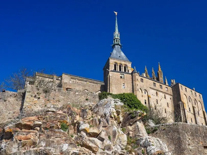 Le Mont Saint-Michel - view from the entrance