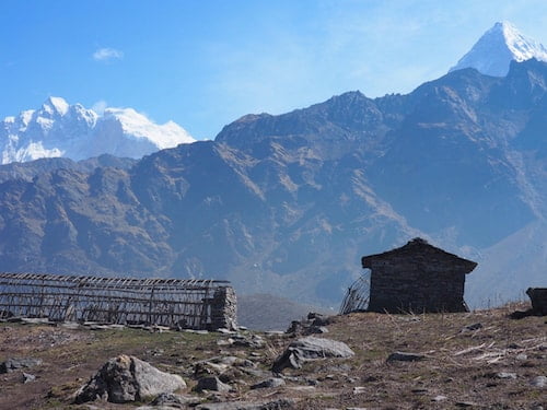Trekking in Nepal to Khopra Danda