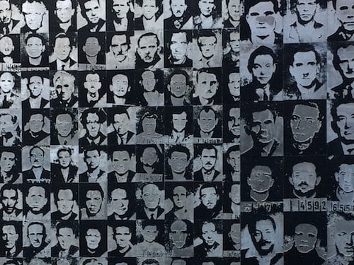 Victims at the House of Terror Museum Budapest