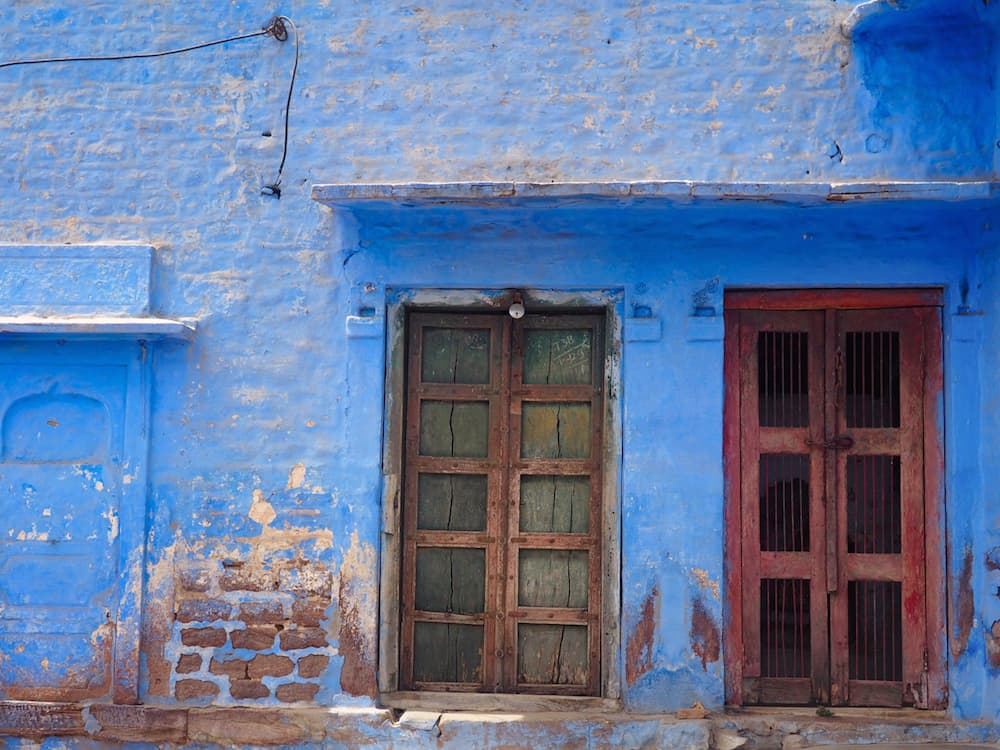 Blue house in Jodhpur