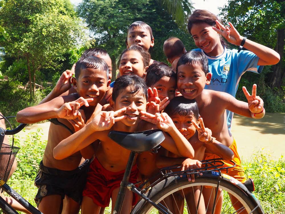 Children in Battambang