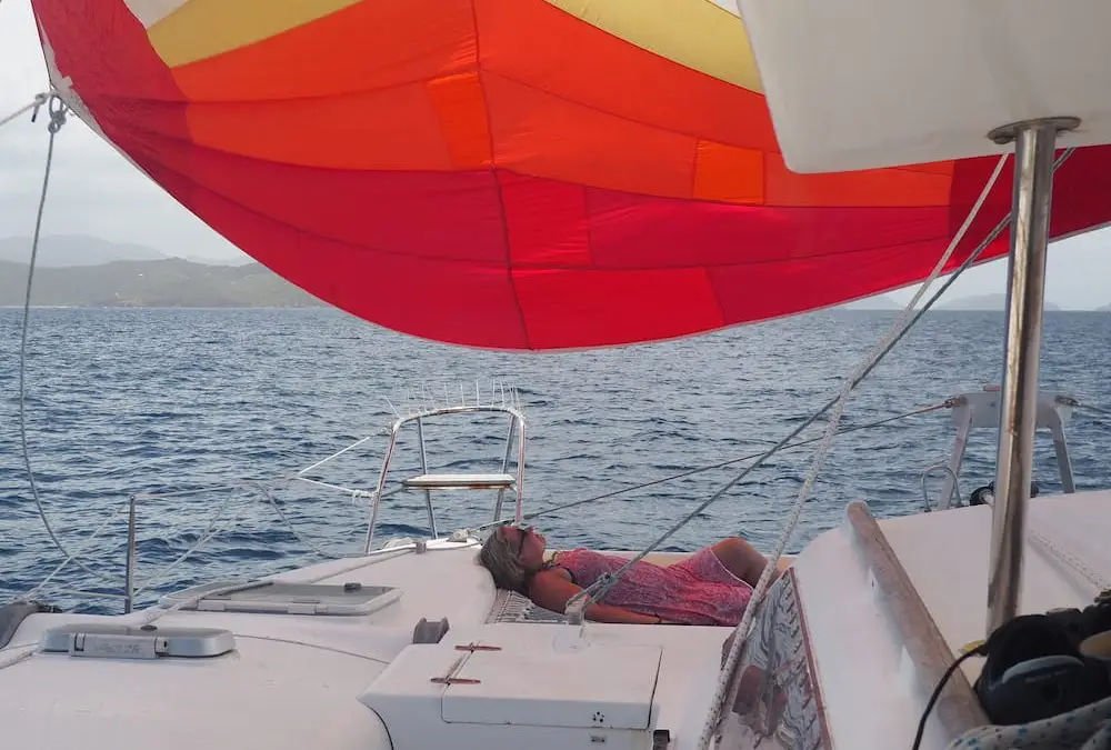 A Perfect Day Of Sailing In The British Virgin Islands