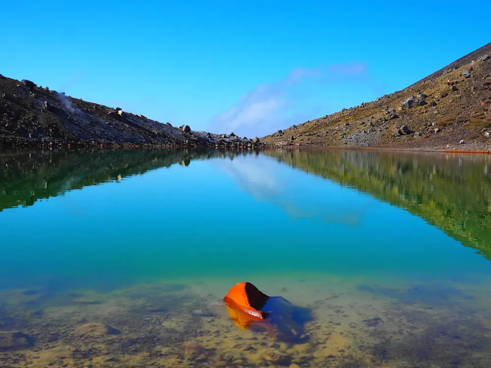 Emerald Lake Tongariro National Park