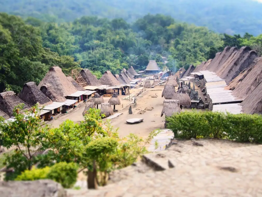Bena village Flores