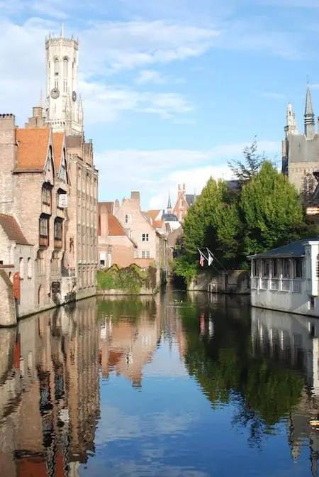 Bruges and its canal