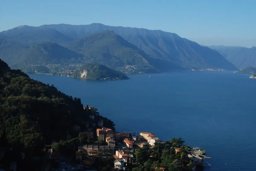 View towards Bellagio from Vista dOro apartments