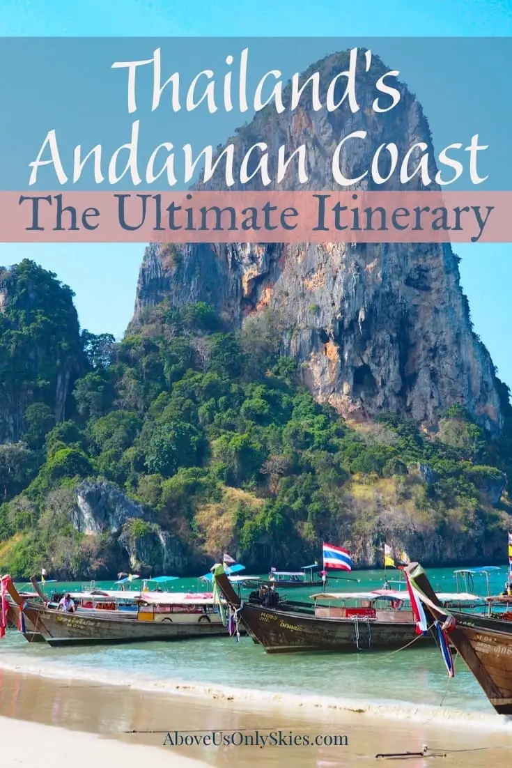If you've got three weeks to spend in Thailand then this great Andaman coast itinerary combines island hopping, jungle trekking and plenty more besides #thailand #thailandtravel #thailandwedding #thai #romanticvacationideas #travelitinerary #travelguide #travelinspiration #traveldestinations #southeastasiatravel #andaman #beachtravel #beachtrip #backpackingideas