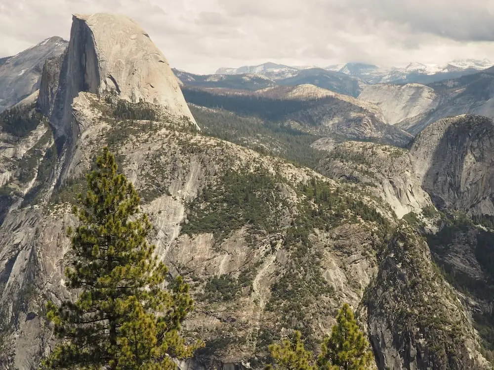 View of Half Dome from Glacier Point
