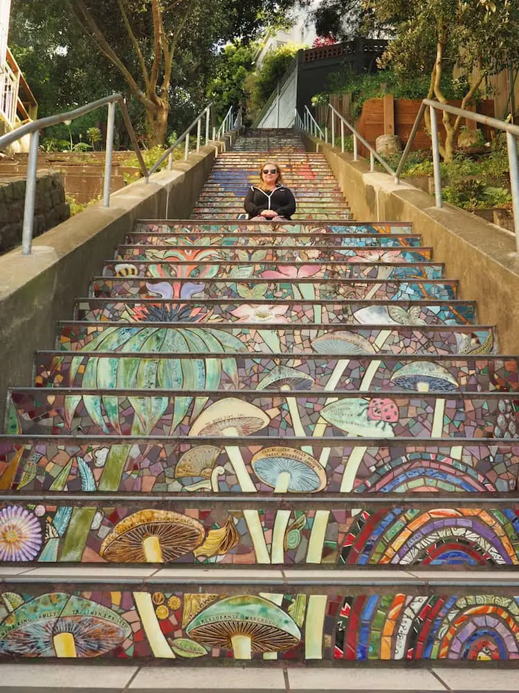 16th Avenue Tiled Steps San Francisco