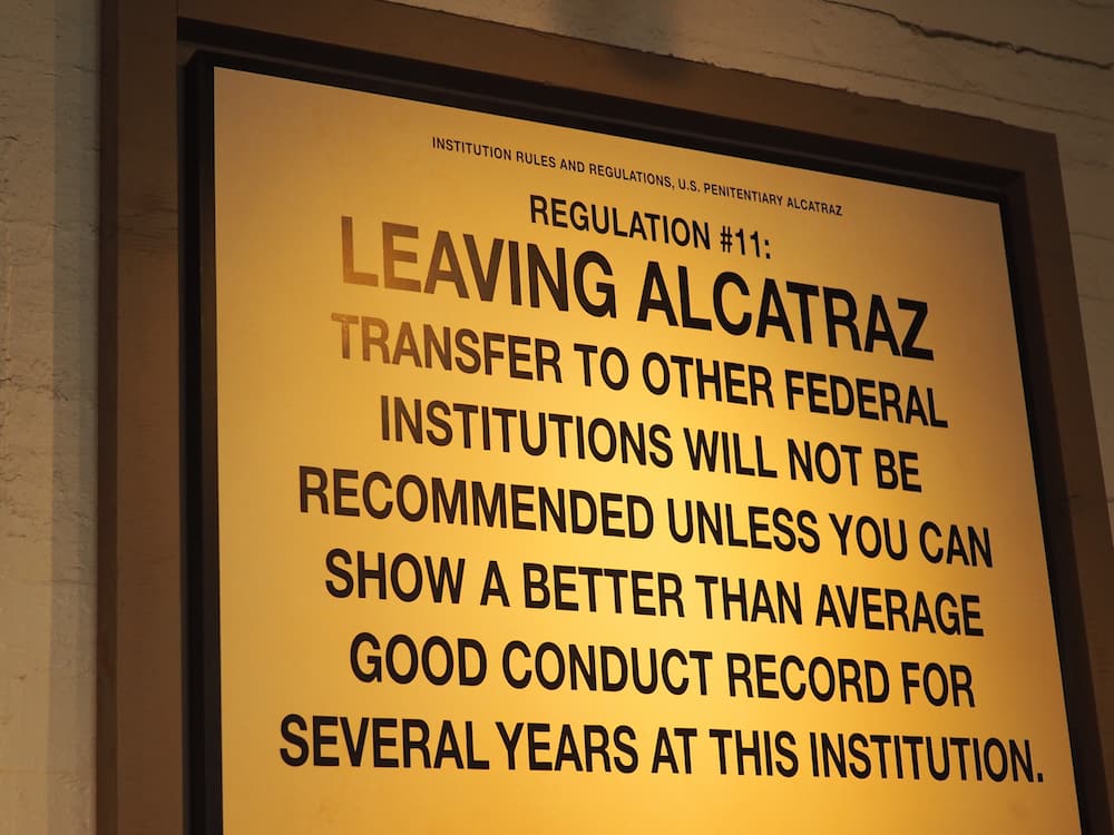 Regulation 11 Alcatraz