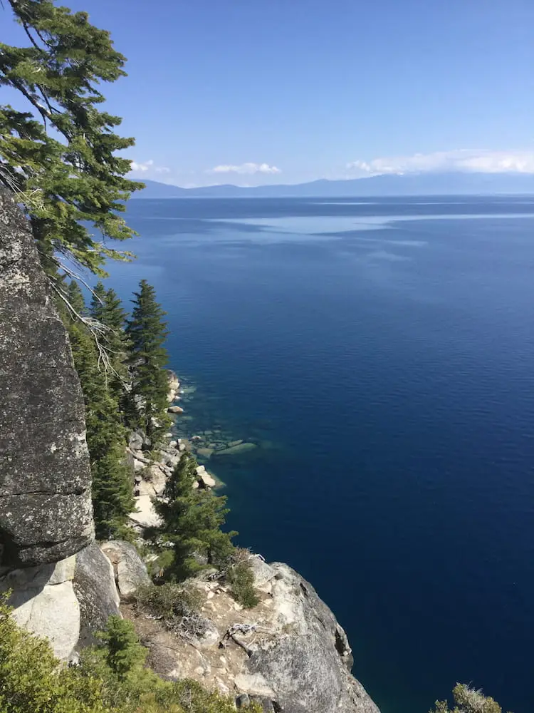 Rubicon Trail DL Bliss State Park Lake Tahoe.