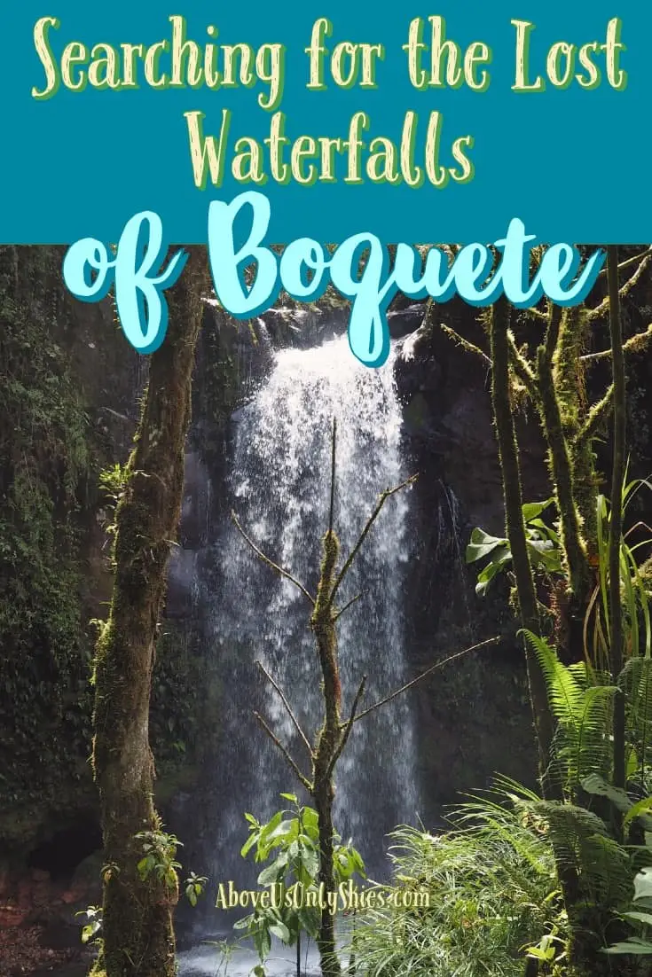 High up in the mountainous jungle of Chiriqui province, Panama, a trio of lost waterfalls await discovery... #Boquete #BoqueteTravel #PanamaTravel #PanamaHiking #BoqueteWaterfalls