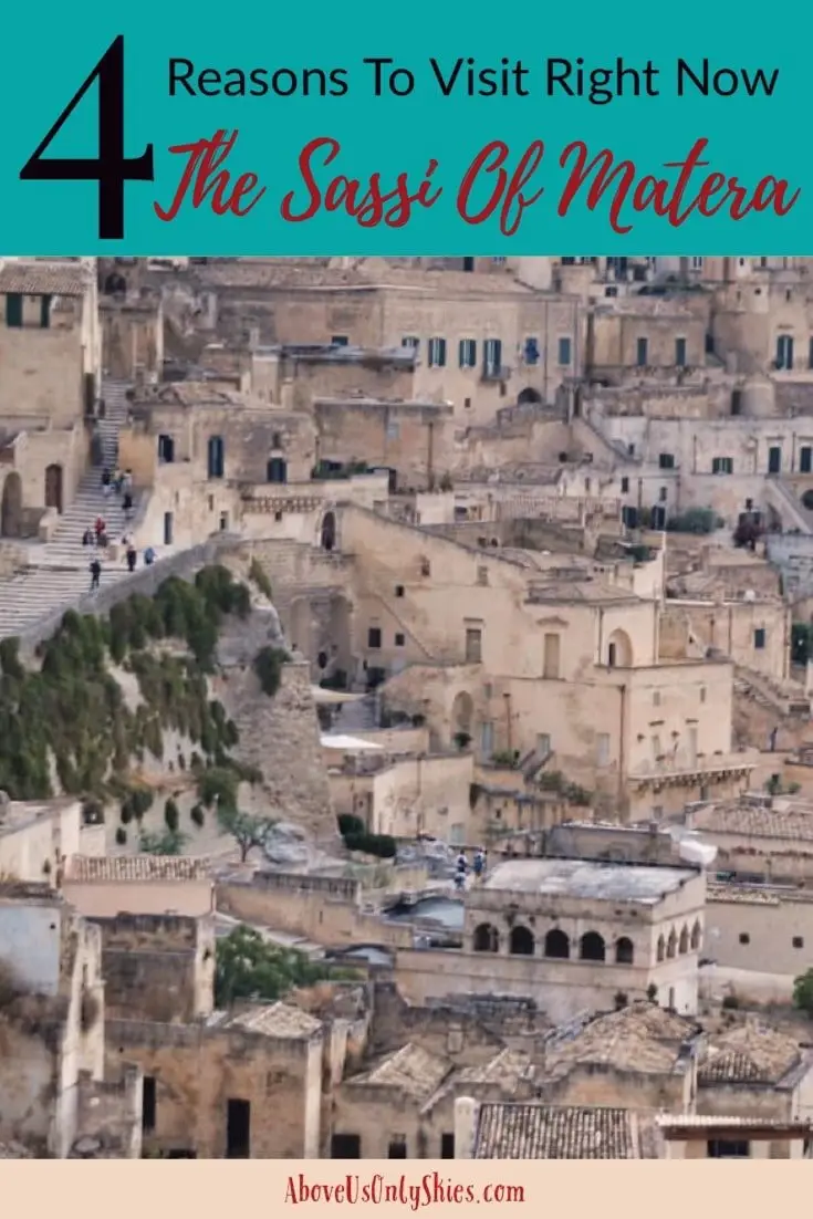 The UNESCO World Heritage listed Sassi of Matera is renowned for its cave dwellings and incredible history - here's why you should go as soon as you can...#WeekendEscapes #WorldHeritageSite #UNESCO #Italia #LuxuryTravel