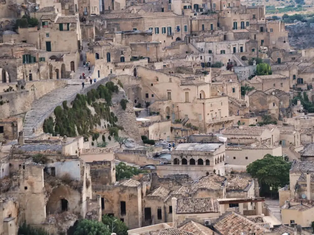 The Sassi Matera Basilicata Italy...