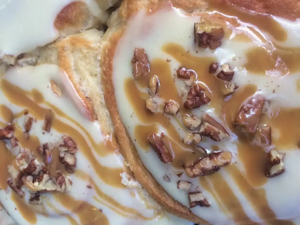 Exploring Guatape - cinnamon rolls