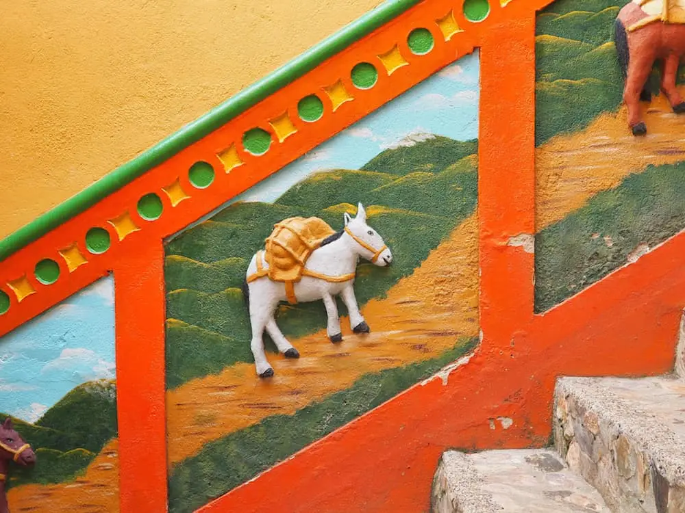 Exploring Guatape - view of El Penol