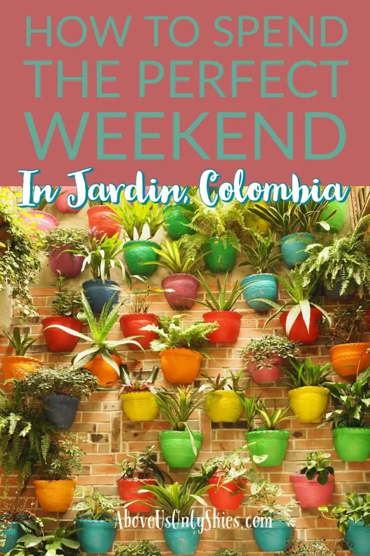 Just a three-hour bus ride from Medellín, the beautiful pueblo of El Jardin is a colourful, atmospheric and relatively unknown gem you can't afford to miss when travelling in Colombia. Wander the vibrant streets and marvel at the painted houses. Enjoy a Colombian beer whilst people watching in the square. The perfect couples destination, you’ll fall in love with the romance of one of Colombia’s prettiest towns. #colombiantravel #couplesdestination #weekendbreak #medellintrips #prettiestpueblo