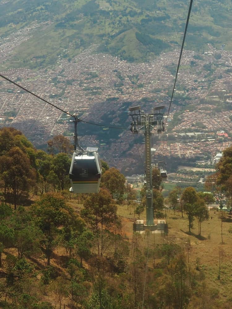 Metro cable car, Medellin