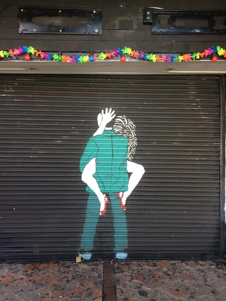 Street art in Lleras Park - Things To Do In Medellin