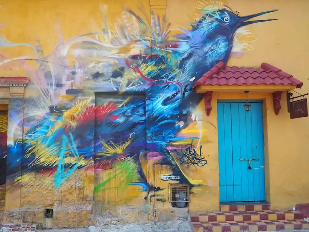 Getsemani street art- Maria Mulata