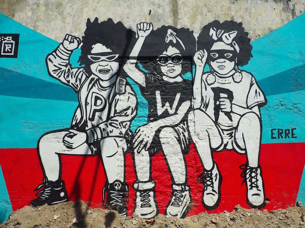 Getsemani street art - urban kids