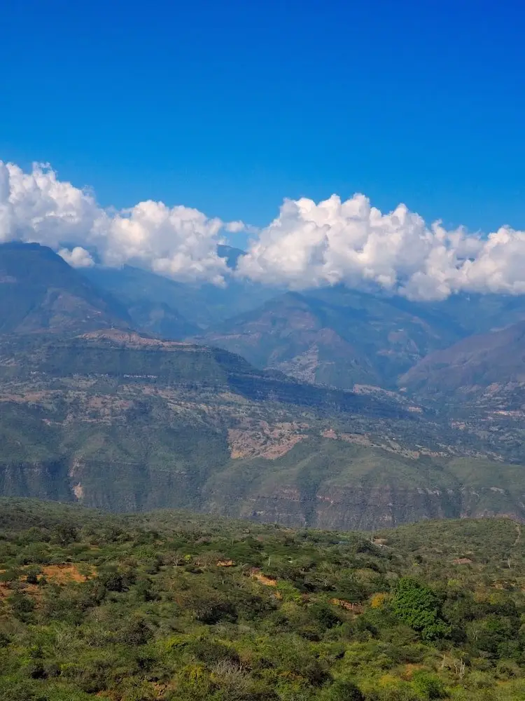 El Camino Real - view of the canyon