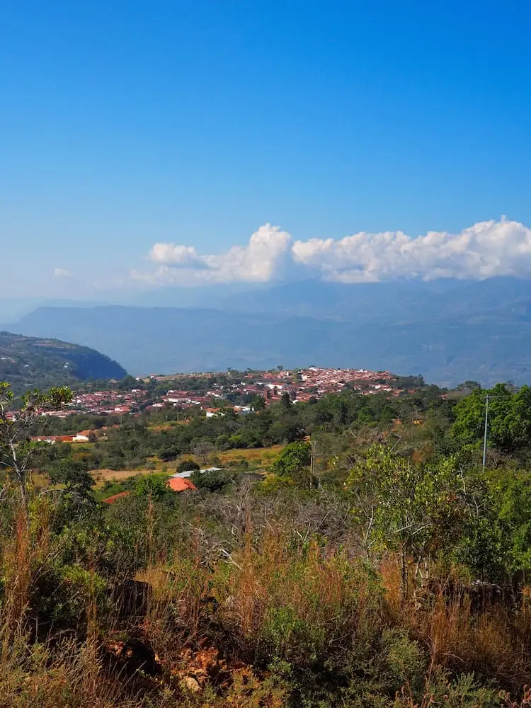 Row of houses in Mongui