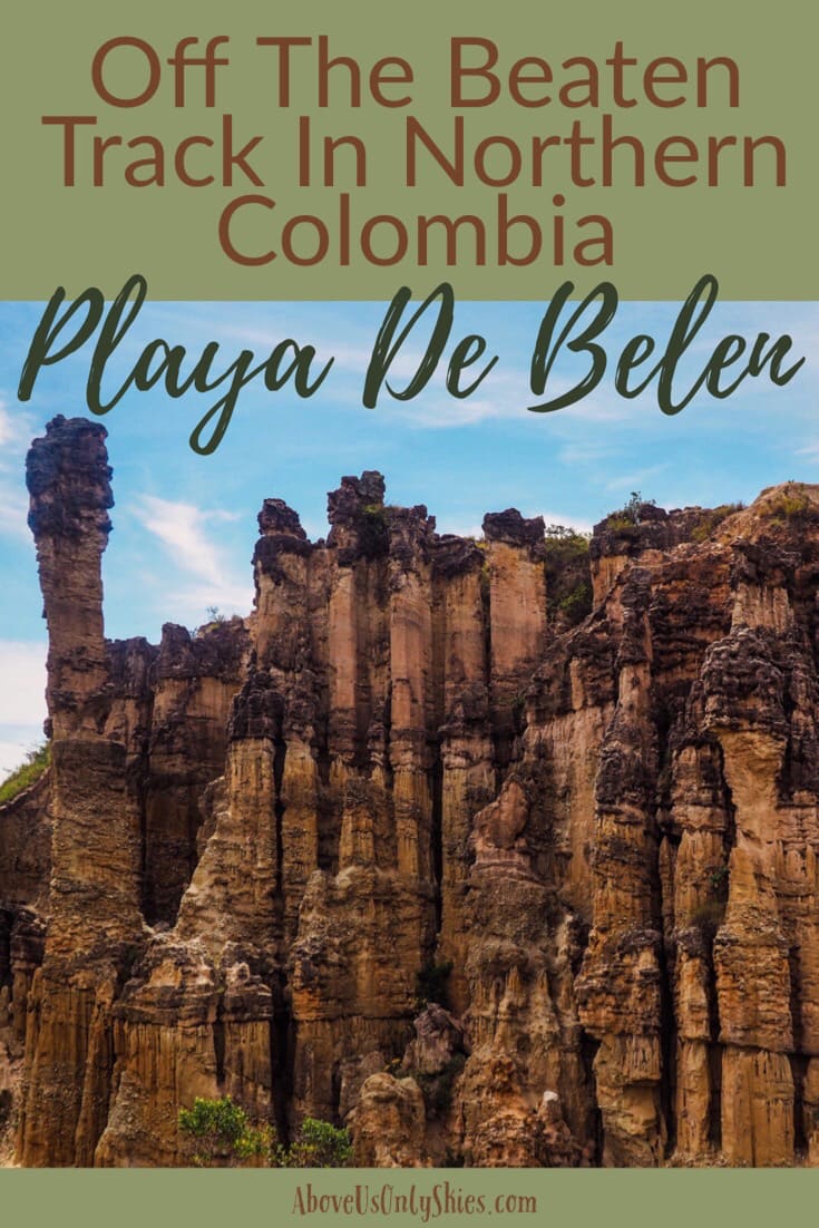 Playa De Belen in Northern Colombia should definitely be on your list of places to visit. Check out our guide on how to get there and what to see and do in this idyllic pueblo in Norte de Santander #offthebeatentrack #northerncolombia #colombiaitinerary #nature #placestovisit 