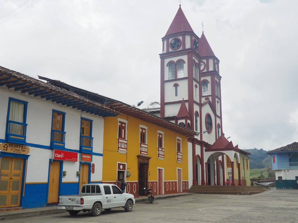 The church in San Felix