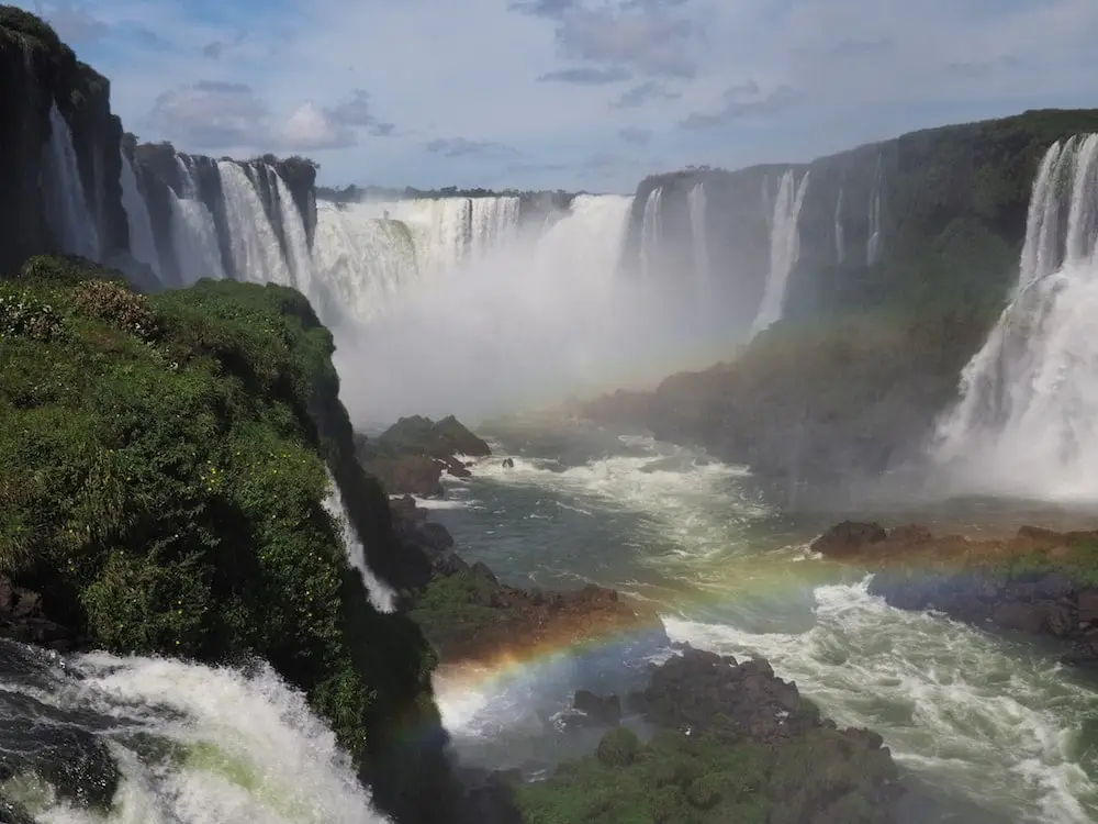 Garganta del Diablo from Brazilian side Iguazu Falls