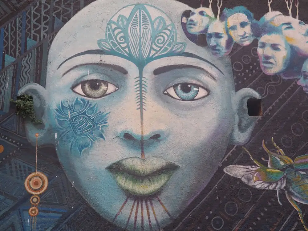 Face with tattoos