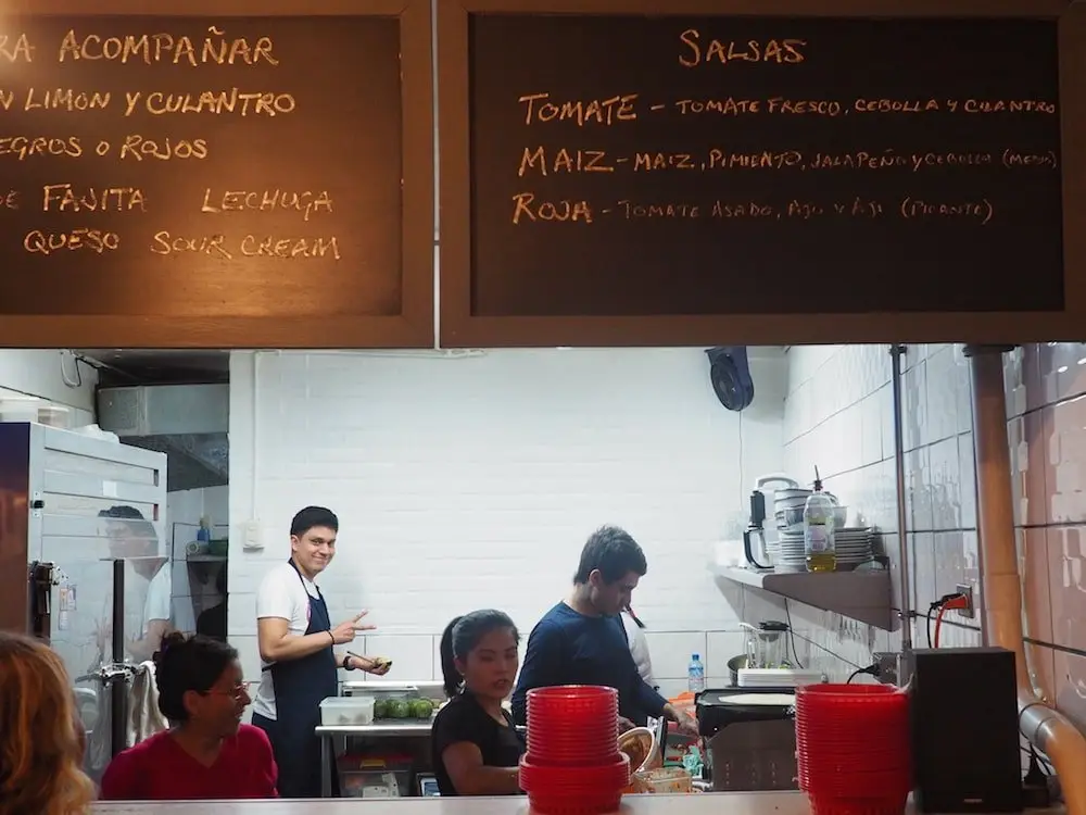 The Burrito Bar kitchen