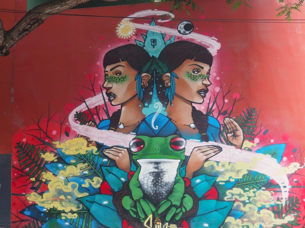 Street art - Barranco, Lima