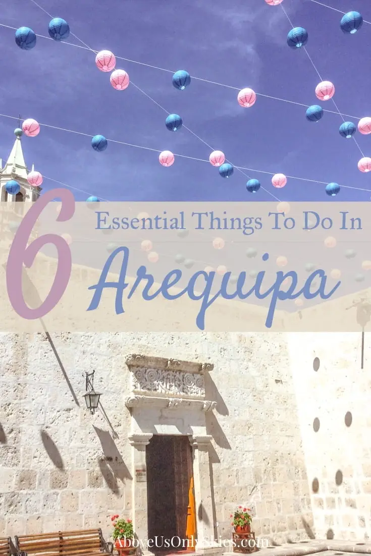 Arequipa, the Peruvian city that’s renowned for its exquisite colonial-era architecture and close proximity to world-class outdoor adventures. Not to mention gourmet food. And if you’re wondering what not to miss, it’s all here. #arequipa #perutravel #arequipaperutravel #arequipahotography #perufood #peru #thingstodoarequipa #gringotrail #southamericabackpacking 