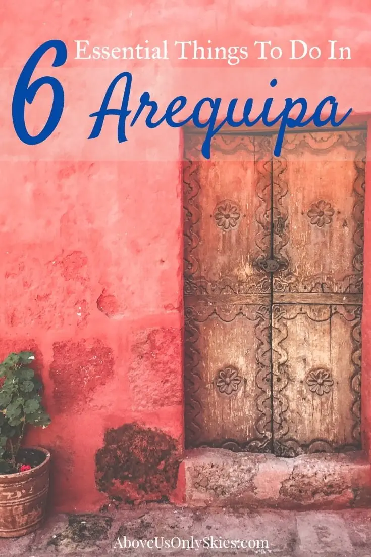 Arequipa, the Peruvian city that’s renowned for its exquisite colonial-era architecture and close proximity to world-class outdoor adventures. Not to mention gourmet food. And if you’re wondering what not to miss, it’s all here. #arequipa #perutravel #arequipaperutravel #arequipahotography #perufood #peru #thingstodoarequipa #gringotrail #southamericabackpacking 