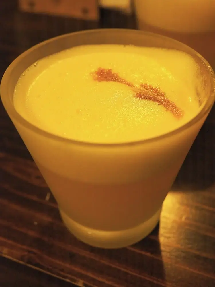 A pisco sour