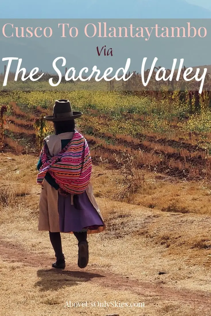If you’re looking to plan your trip to Machu Picchu from Cusco make sure you take in the highlights of The Sacred Valley along the way. Here’s our guide to ensure you make the most of Peru’s number one destination and drink in the Inca heritage. #sacredvalley #cusco #machupicchu #perutravel #sacredvalleyitinerary #incaruins #ollantaytambo #inca #coupletravel #southamerica #cuscotips